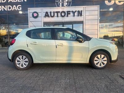 Lysgrøn Brugt 2019 Citroën C3 PureTech Hatchback | 78.800 kr.