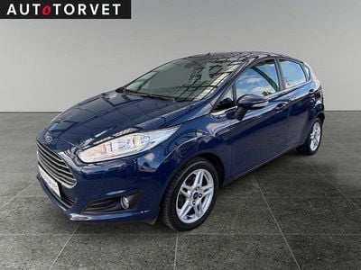 Blåmetal Brugt 2014 Ford Fiesta Titanium Hatchback | 49.700 kr. (God pris)