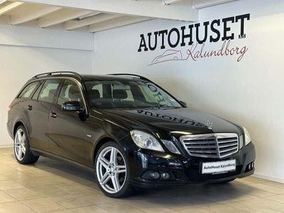 Sort Brugt 2010 Mercedes E200 Elegance Stationcar | 79.900 kr. (Fair pris)