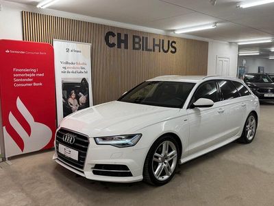 Hvid Brugt 2017 Audi A6 S-Line Stationcar | 229.500 kr. (Fair pris)