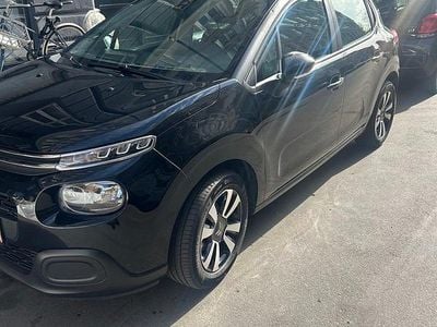 Sort Brugt 2019 Citroën C3 Feel Hatchback | 46.000 kr. (Super pris)