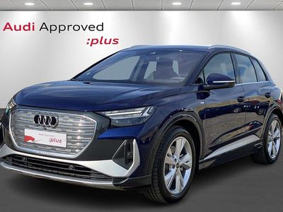 Blåmetal Brugt 2024 Audi Q4 e-tron Advanced SUV | 429.900 kr. (Dyr)