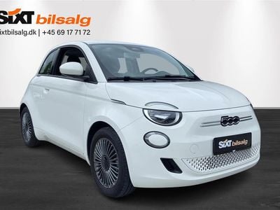 Hvid ice Brugt 2022 Fiat 500e Icon Hatchback | 114.900 kr. (Fair pris)