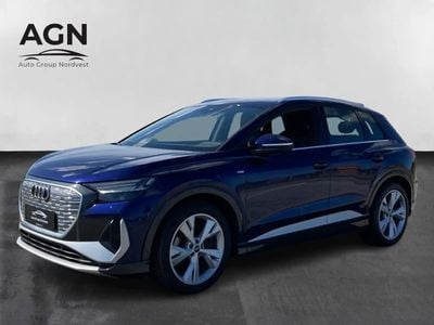 Blåmetal Brugt 2021 Audi Q4 e-tron S-Line SUV | 299.900 kr. (Super pris)