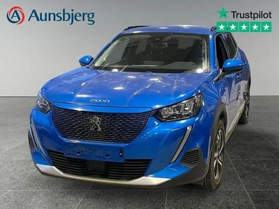 Blå metal Brugt 2022 Peugeot e-2008 Allure SUV | 127.500 kr. (Fair pris)