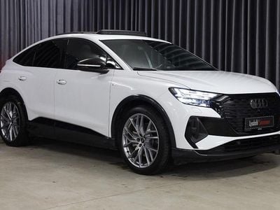 Hvid Brugt 2023 Audi Q4 Sportback e-tron S-Line SUV | 379.900 kr. (Dyr)