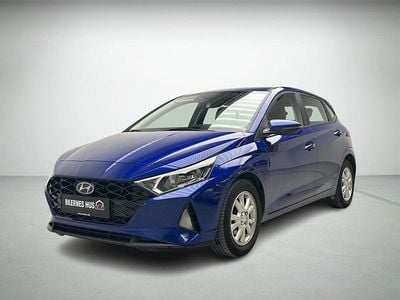 Brugt Hyundai i20 Essential 100 HK (73 kW) 2021 Blåmetal Hatchback