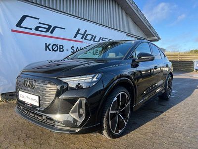 Sortmetal Brugt 2022 Audi Q4 Sportback e-tron S-Line SUV | 259.900 kr. (Fair pris)