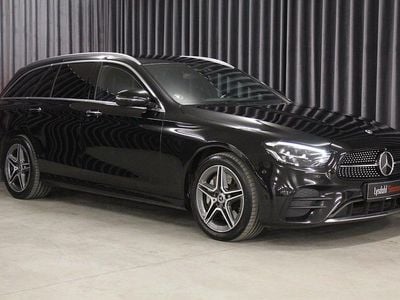 Sortmetal Brugt 2022 Mercedes E300 AMG line Stationcar | 449.900 kr. (Fair pris)