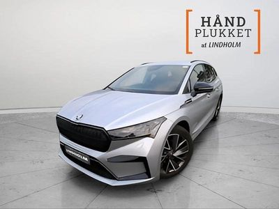 Sølvmetal Brugt 2022 Skoda Enyaq iV SportLine SUV | 214.900 kr. (Fair pris)