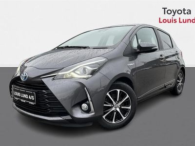 brugt Toyota Yaris Hybrid 1,5 Hybrid H3 Smart 116HK 5d Trinl. Gear