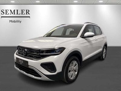 Hvid Brugt 2024 VW T-Cross Life SUV | 309.900 kr. (Lidt for dyr)