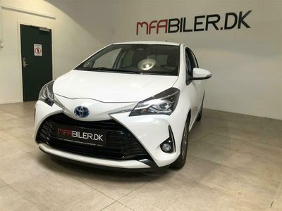 brugt Toyota Yaris Hybrid 1,5 Hybrid Premium E-CVT 100HK 5d Trinl. Gear