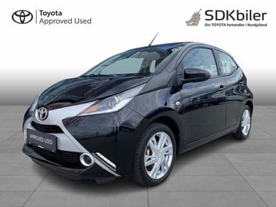 Sort Brugt 2016 Toyota Aygo x-sky Hatchback | 74.900 kr. (Lidt for dyr)