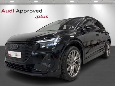 Brugt Audi Q4 e-tron S-Line 210 kW (286 HK) 2025 Sortmetal SUV