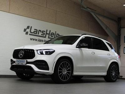 Hvid Brugt 2022 Mercedes GLE350 AMG line SUV | 879.800 kr. (Fair pris)