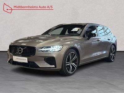 Brugt Volvo V60 R-Design 340 HK (250 kW) 2021 Grå Stationcar