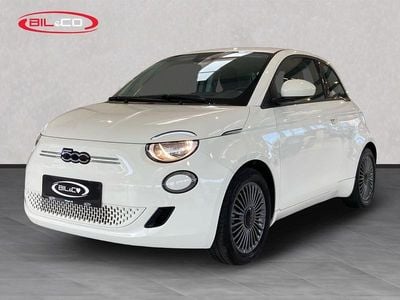 Hvid Brugt 2022 Fiat 500e Icon Hatchback | 129.900 kr. (God pris)