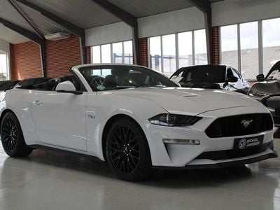 Hvidmetal Brugt 2020 Ford Mustang GT Convertible Cabriolet | 659.900 kr. (Fair pris)