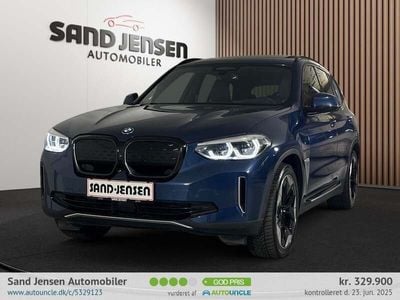 Blåmetal Brugt 2021 BMW iX3 Shadowline SUV | 329.900 kr. (God pris)