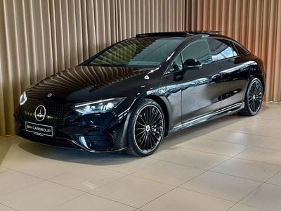 Sort Brugt 2023 Mercedes EQE350 AMG line Sedan | 489.900 kr. (Dyr)