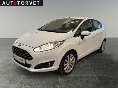 Sort Brugt 2015 Ford Fiesta Titanium Hatchback | 39.700 kr. (God pris)