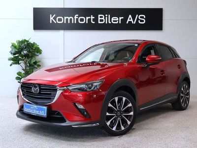 Rødmetal Brugt 2018 Mazda CX-3 Optimum SUV | 169.900 kr. (Fair pris)