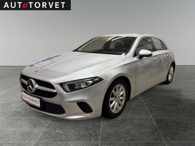 Brugt Mercedes A180 Progressive 116 HK (85 kW) 2019 Sølvmetal Sedan