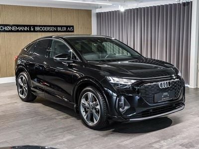 Sortmetal Brugt 2023 Audi Q4 Sportback e-tron S-Line SUV | 379.900 kr. (Lidt for dyr)