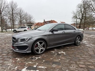 Brugt Mercedes CLA250 AMG line 218 HK (160 kW) 2015 Sølvmetal Sedan