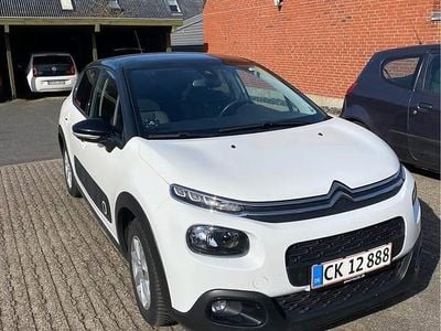 Brugt Citroën C3 PureTech 83 HK (61 kW) 2019 Hvid Hatchback