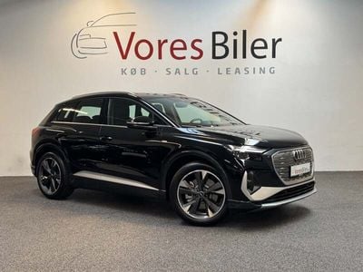 Sortmetal Ny 2025 Audi Q4 e-tron S-Line SUV | 399.900 kr. (Super pris)