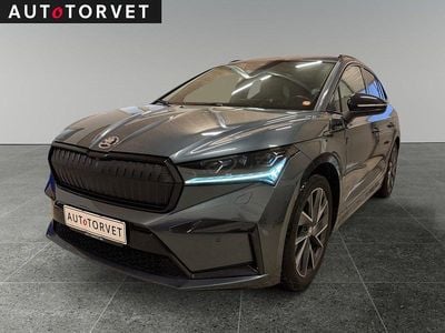 Brugt Skoda Enyaq iV SportLine 150 kW (204 HK) 2021 Koksmetal SUV
