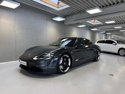 Brugt Porsche Taycan 4S Performance Package 360 kW (490 HK) 2021 Volcanogrey Sedan