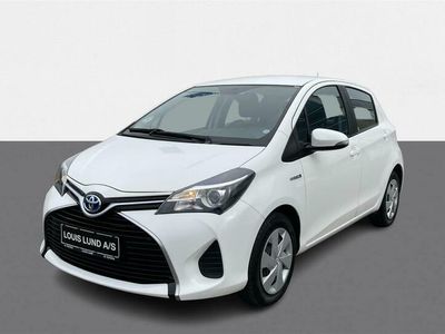 brugt Toyota Yaris Hybrid 1,5 Hybrid E-CVT 100HK 5d Trinl. Gear A+++