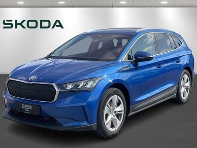 Blåmetal Brugt 2021 Skoda Enyaq iV Loft SUV | 219.900 kr. (God pris)