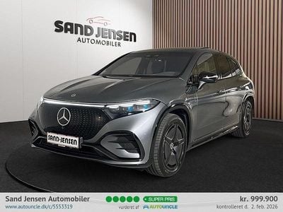 Gråmetal Brugt 2024 Mercedes EQS450+ AMG line SUV | 999.900 kr. (God pris)