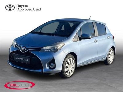 Brugt Toyota Yaris Style 100 HK (73 kW) 2016 Lysblåmetal Hatchback