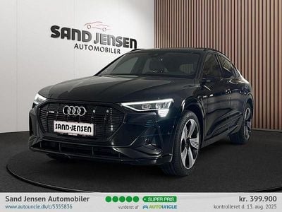 Sortmetal Brugt 2022 Audi e-tron S-Line SUV | 399.900 kr. (Super pris)