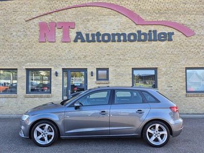Gråmetal Brugt 2017 Audi A3 Hatchback | 129.900 kr.