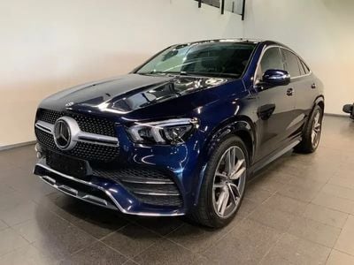 Blå Brugt 2022 Mercedes GLE350e AMG line Coupe | 699.900 kr.