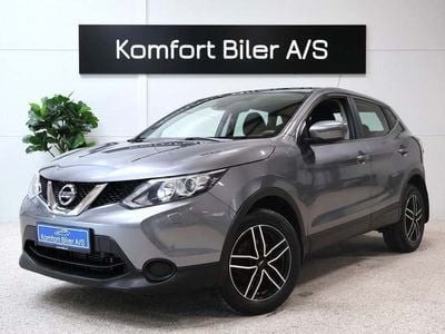 Sølvmetal Brugt 2015 Nissan Qashqai Visia SUV | 89.900 kr. (Fair pris)