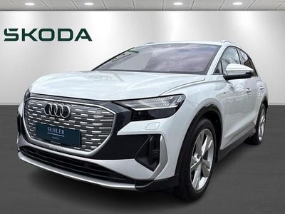 Hvid Brugt 2021 Audi Q4 e-tron S-Line SUV | 289.900 kr. (Fair pris)