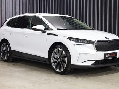 Hvid Brugt 2021 Skoda Enyaq iV Suite SUV | 244.900 kr. (Fair pris)