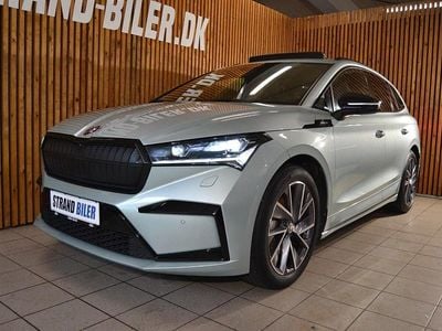 Lysgrønmetal Brugt 2021 Skoda Enyaq iV SportLine SUV | 259.800 kr. (Fair pris)