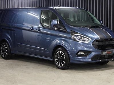 Brugt Ford Transit Custom Sport 185 HK (136 kW) 2020 Blå Van