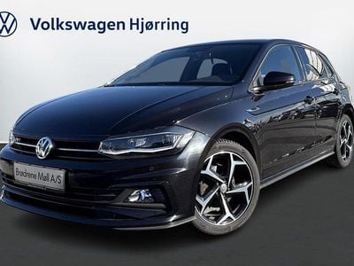 Sortmetal Brugt 2019 VW Polo R-line Hatchback | 189.900 kr. (Fair pris)