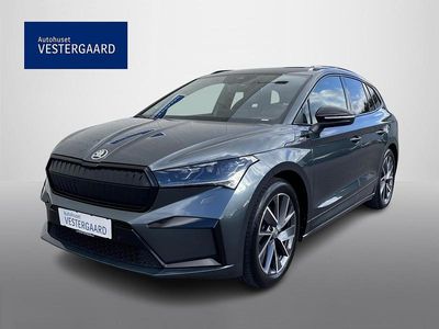 Grå Brugt 2021 Skoda Enyaq iV SportLine SUV | 235.795 kr. (Dyr)