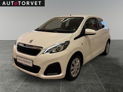 Hvid Brugt 2015 Peugeot 108 Active Hatchback | 37.700 kr. (Lidt for dyr)