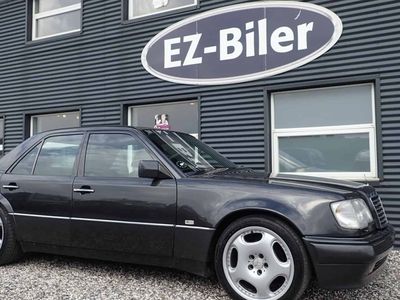 Sort Brugt 1991 Mercedes E500 Sedan | 399.900 kr.
